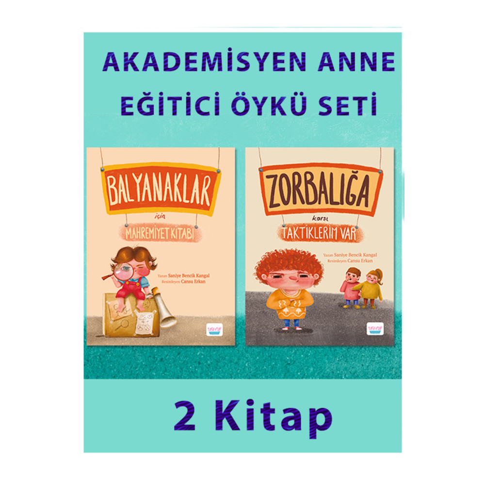 Turta Kitap Akademisyen Anne Öykü Seti 2 Kitap Balyanaklar Için Mahremiyet + Zorbalığa Karşı Taktiklerim Var Çocuk Öykü Fiyatı