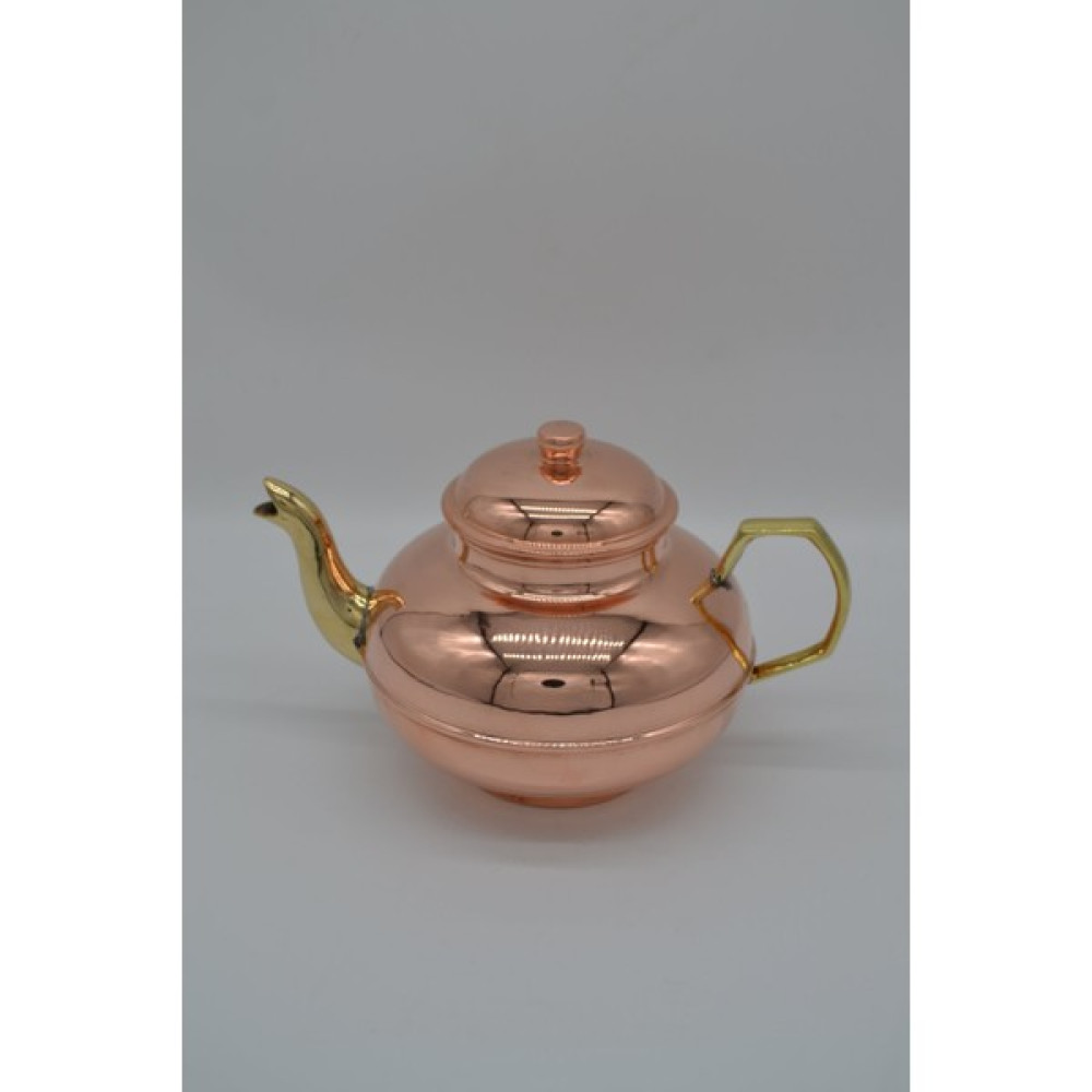 Turtle Home Decor Bakır Demlik 650CC Çay / Çaydanlık Setleri Fiyatı