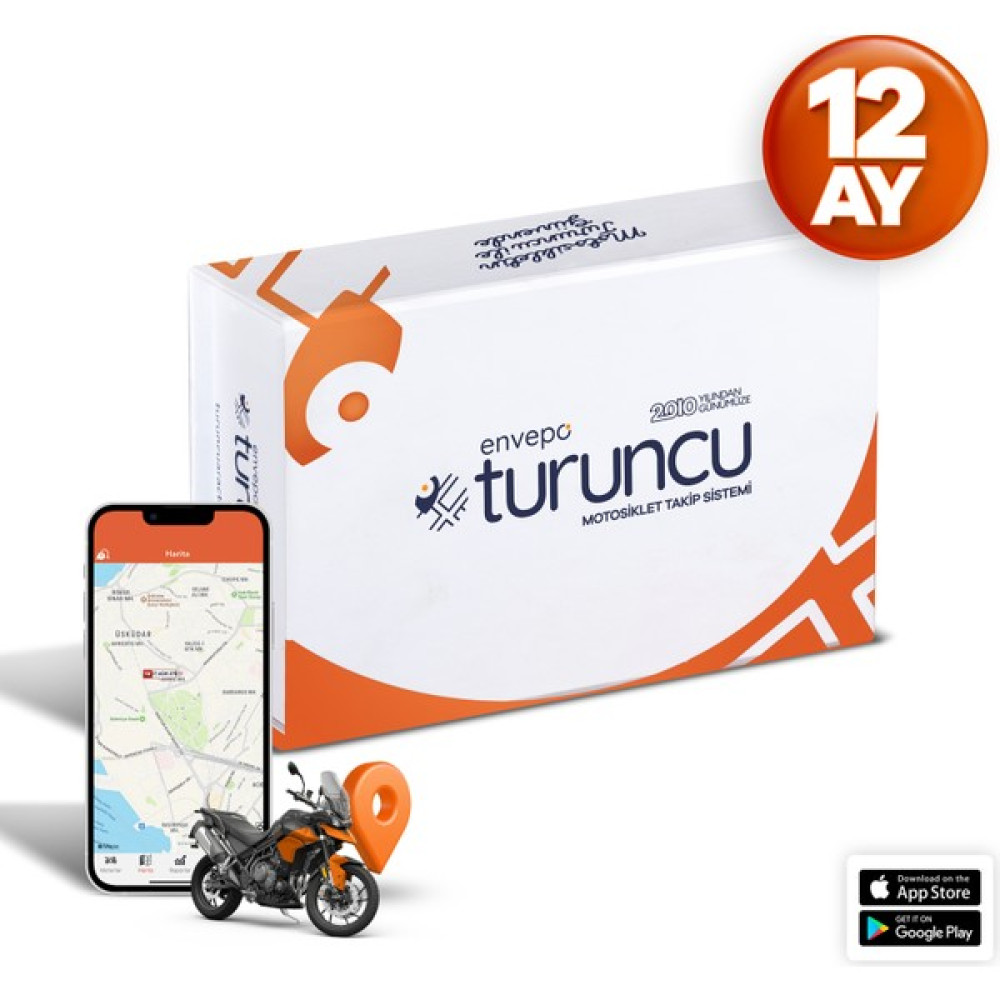 Turuncu Motosiklet Takip Cihazı (12 Aylık) Oto Elektroniği Fiyatı