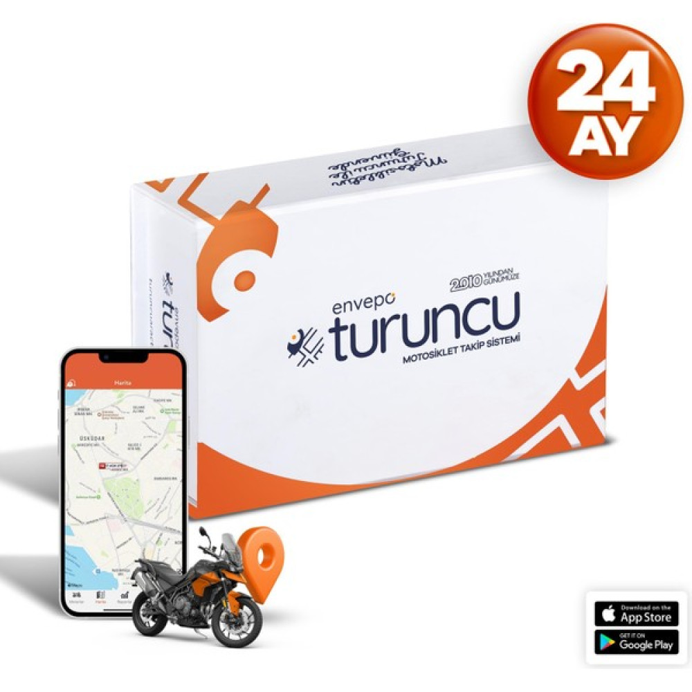 Turuncu Motosiklet Takip Cihazı ( 24 Aylık ) Oto Elektroniği Fiyatı