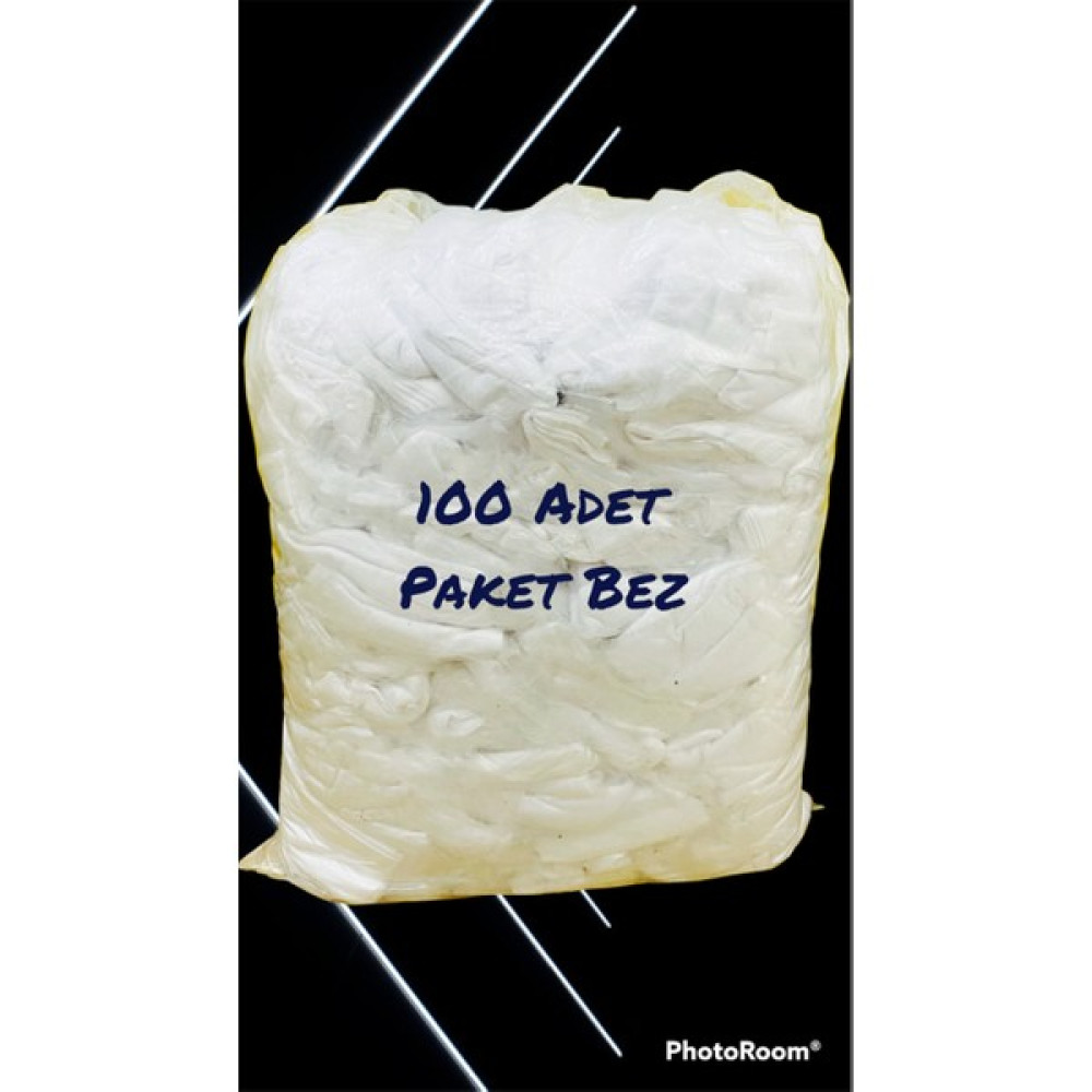 Turwax Paket Silgi Bezi-Temizlik Bezi Çok Amaçlı 100 Adet - Beyaz Oto Boyaları Fiyatı