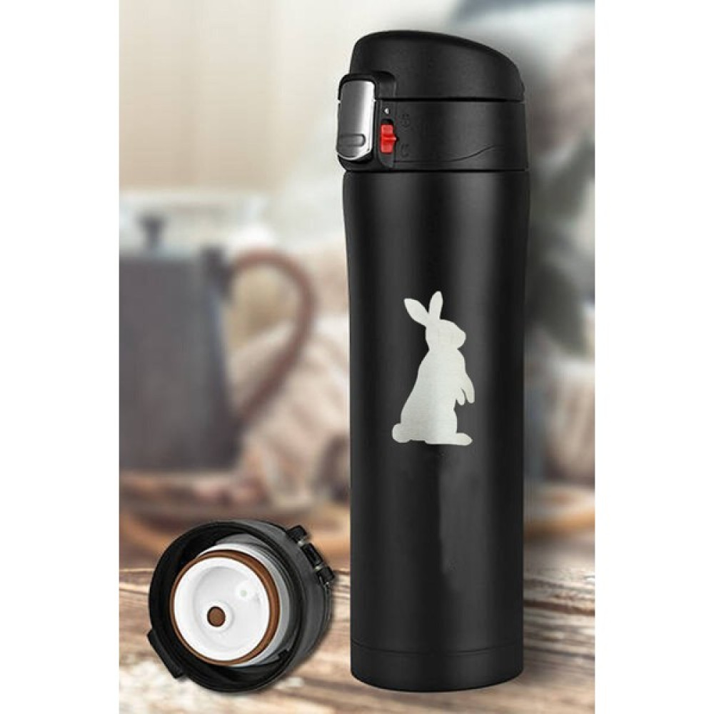 Tusah Tavşan Desenli Çelik Termos Mug 450 ml Oto Boyaları Fiyatı