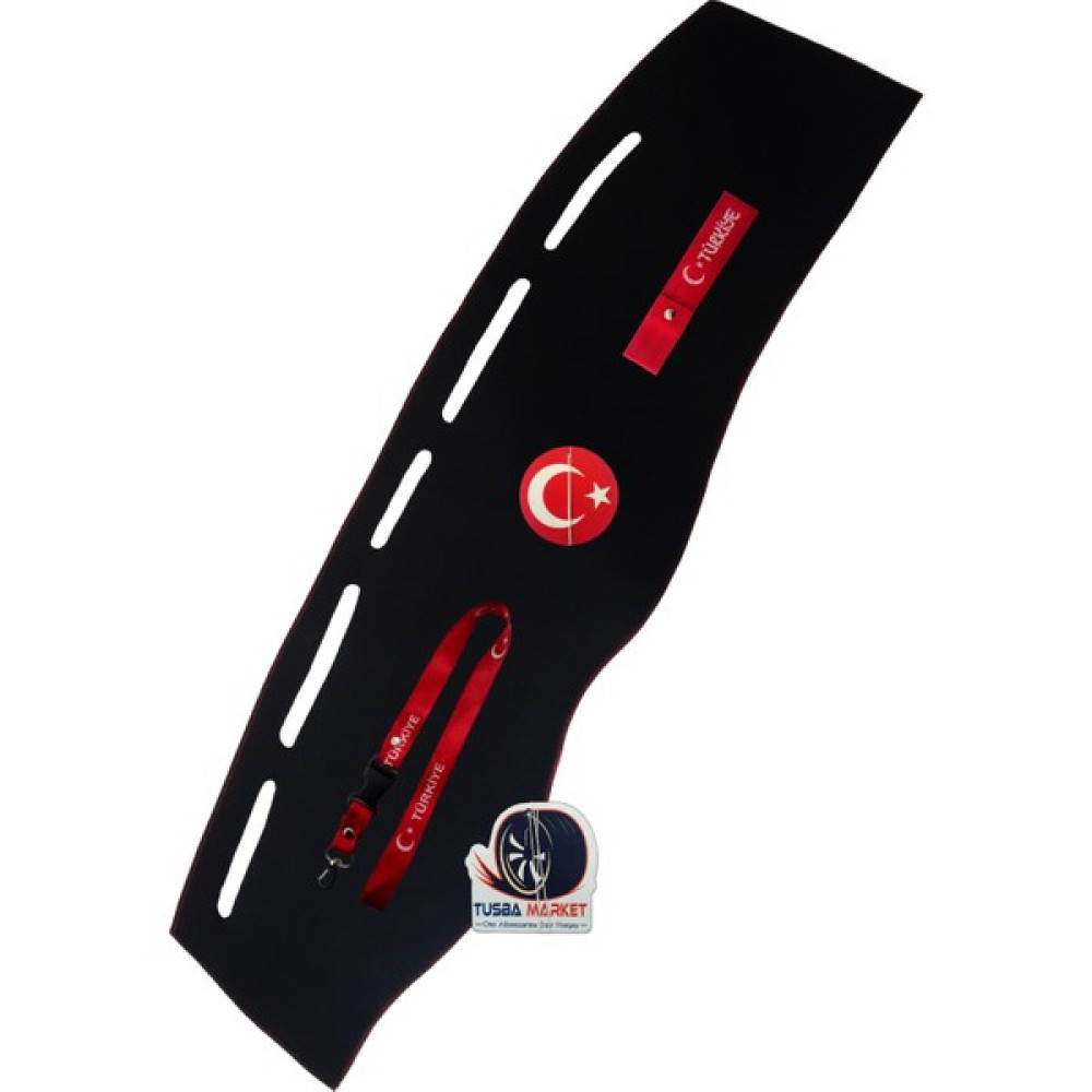 Tusba Market Toyota Corolla 1999 - 2003 Uyumlu Torpido Kaplama Halısı & Torpido Koruyucu Örtü / Araç Oto Aksesuar - Siyah Torpido Aksesuarları & Bakımı Fiyatı