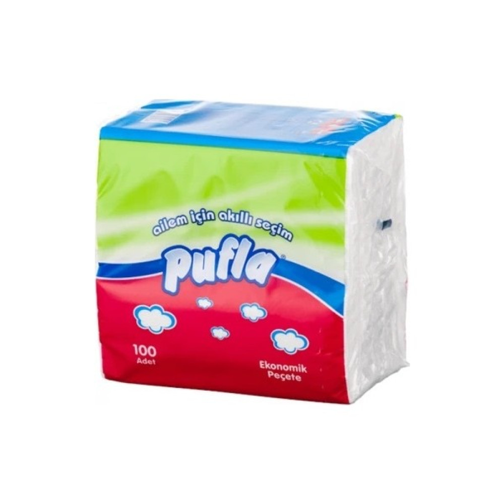 Tusemix Kare Ekonomik Servis Peçete En 24,5 cm x Boy 26,5 cm Kullanat Peçete (Pufla) 100 Lü 10 Paket Oto Boyaları Fiyatı