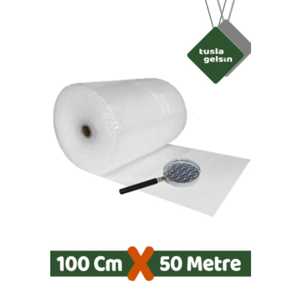Tuşla Gelsin A Kalite Balonlu Eşya Koruma Naylon Patpat 100cmx 50 M Pat Pat - Ambalaj Pıtpıt 50 m2 30gr Nalburiye & Hırdavat Fiyatı