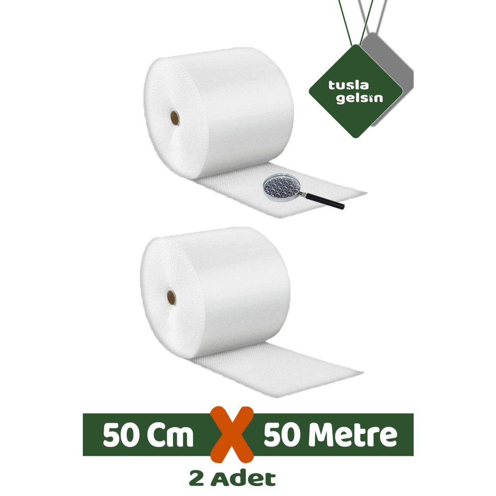 Tuşla Gelsin Balonlu Naylon Patpat 2li 50 Cm X 50 Metre M2/ Pat Pat Pıt Pıt Nalburiye & Hırdavat Fiyatı