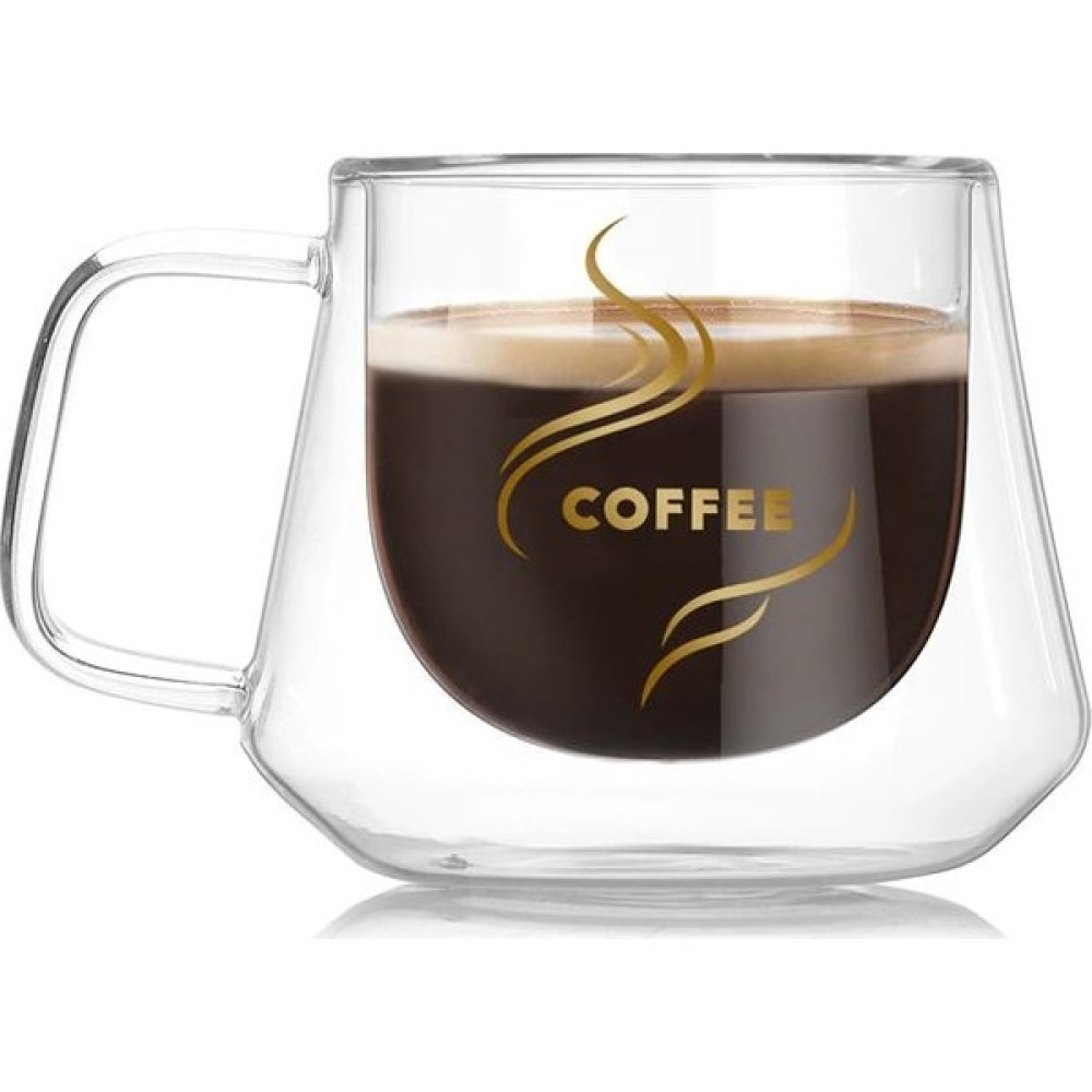 Tutal Home Çift Cidarlı Kupa Fincan 200 ml 2'li Fincan / Bardak / Kahve Takımı Fiyatı