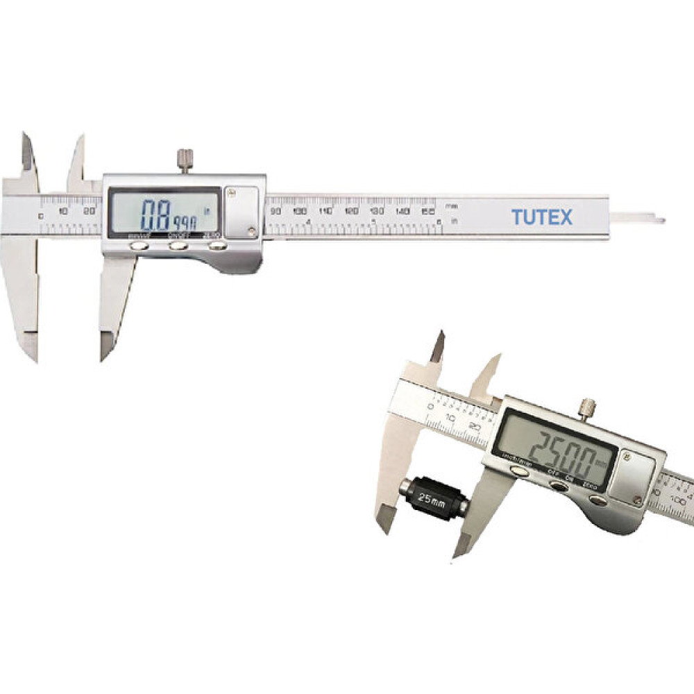 Tutex Dijital Kumpas Metal Kasa Sanayi Tip 0,01-150 mm Diğer Test ve Ölçüm Cihazları Fiyatı