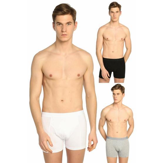 Tutku ELF568T0114CCM12 Siyah 12 li Paket likralı Erkek Boxer Erkek Boxer Fiyatı