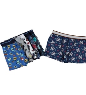 TUTKU EMPİRME DESENLİ ÇOCUK BAXER 6 LI % 100 PAMUKLU Erkek Çocuk Boxer Fiyatı