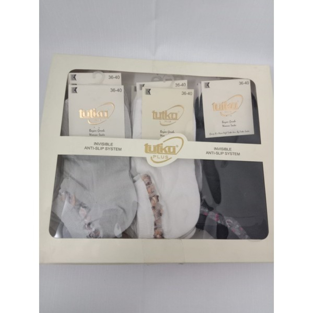 Tutku Patik Çorap X12'Lİ Set - Siyah - Mavi - Mavi - 36 - 40 Oto Boyaları Fiyatı