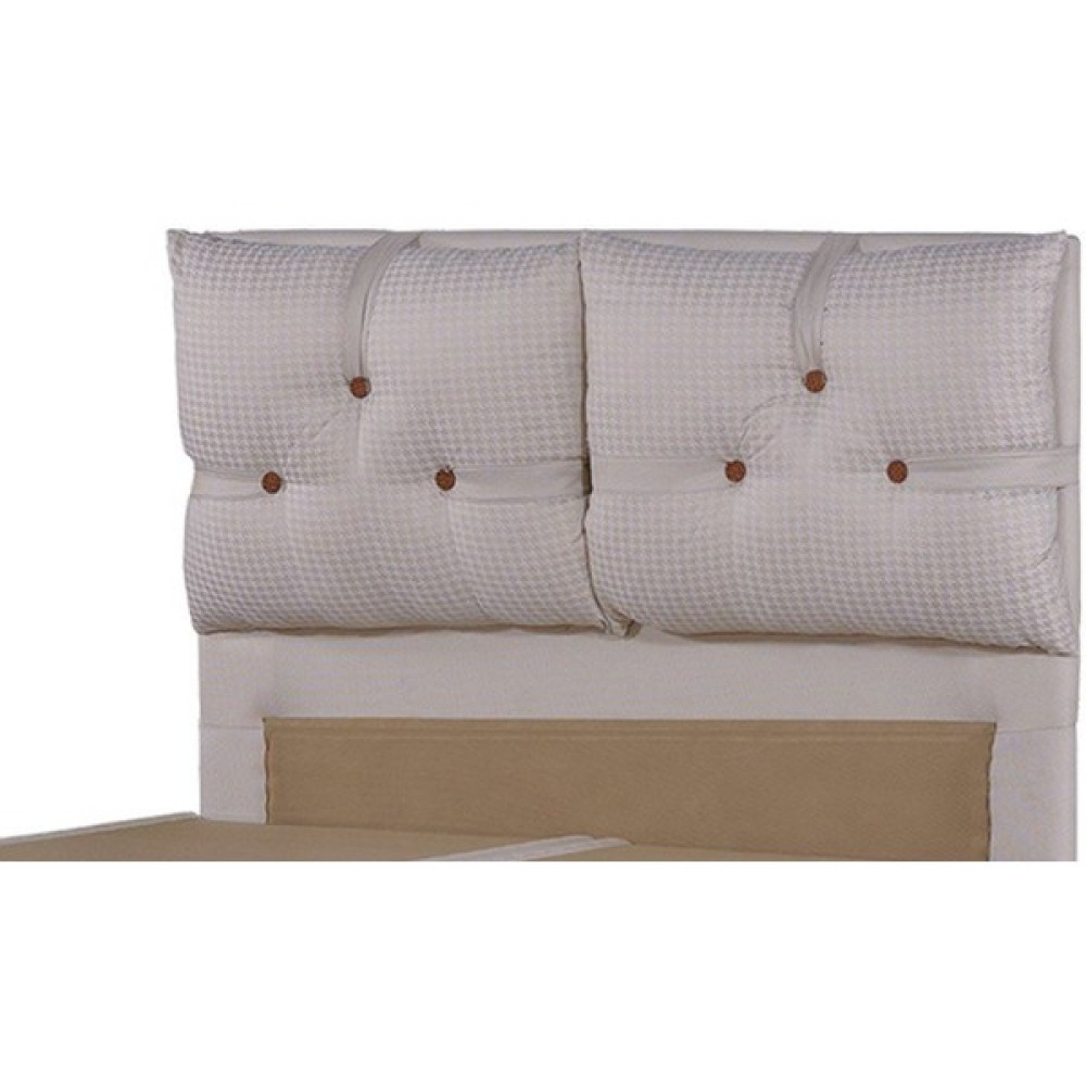 Tutku Yatak Elegance Baza Başlığı 200 - 200 x 200 cm - Krem Yatak Başlığı Fiyatı