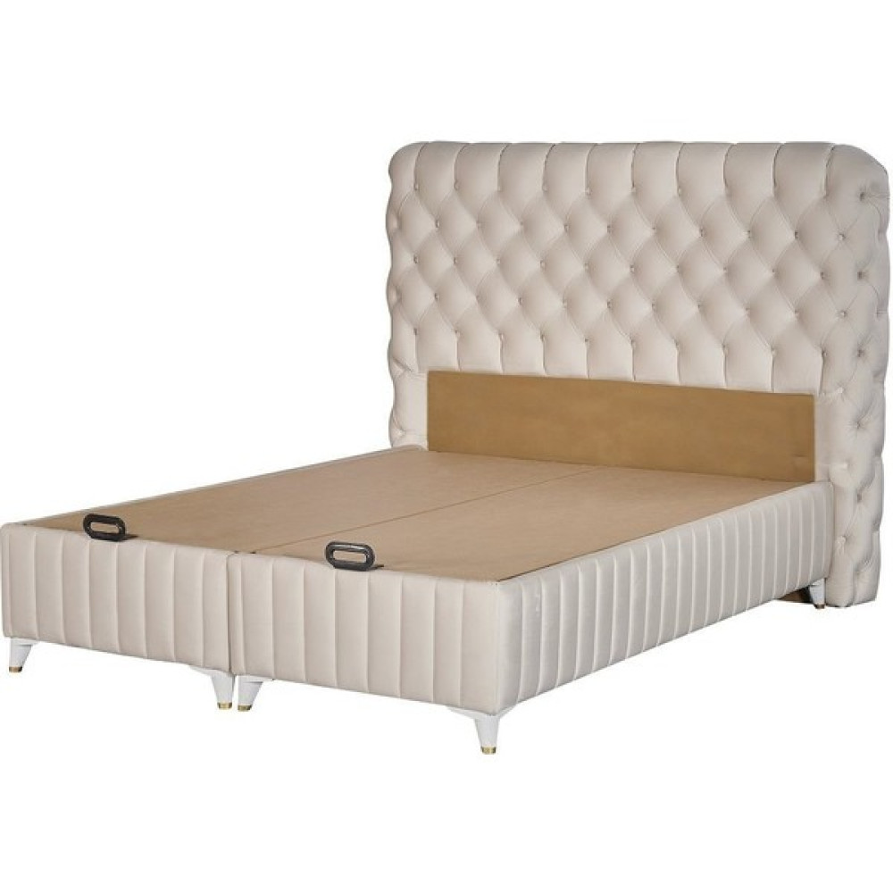 Tutku Yatak Fluffy Baza 100X200 - 100 x 200 cm - Krem Baza Fiyatı
