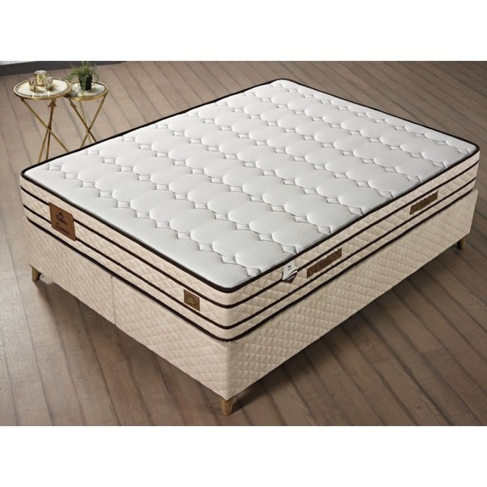 Tutku Yatak Santa Pedli Dsc Yaylı Ultra Soft Sünger Ortopedik 4 Mevsim Ergonomik Yatak 90X200 - 90 x 200 Yatak Odası Takımı / Seti Fiyatı