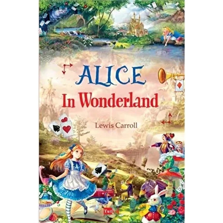 Tutku Yayınevi Alice In Wonderland - Lewis Carroll - 144 Sayfa İngilizce Hikaye Çocuk Kitabı Ciltsiz Normal Boy Diğer Fiyatı