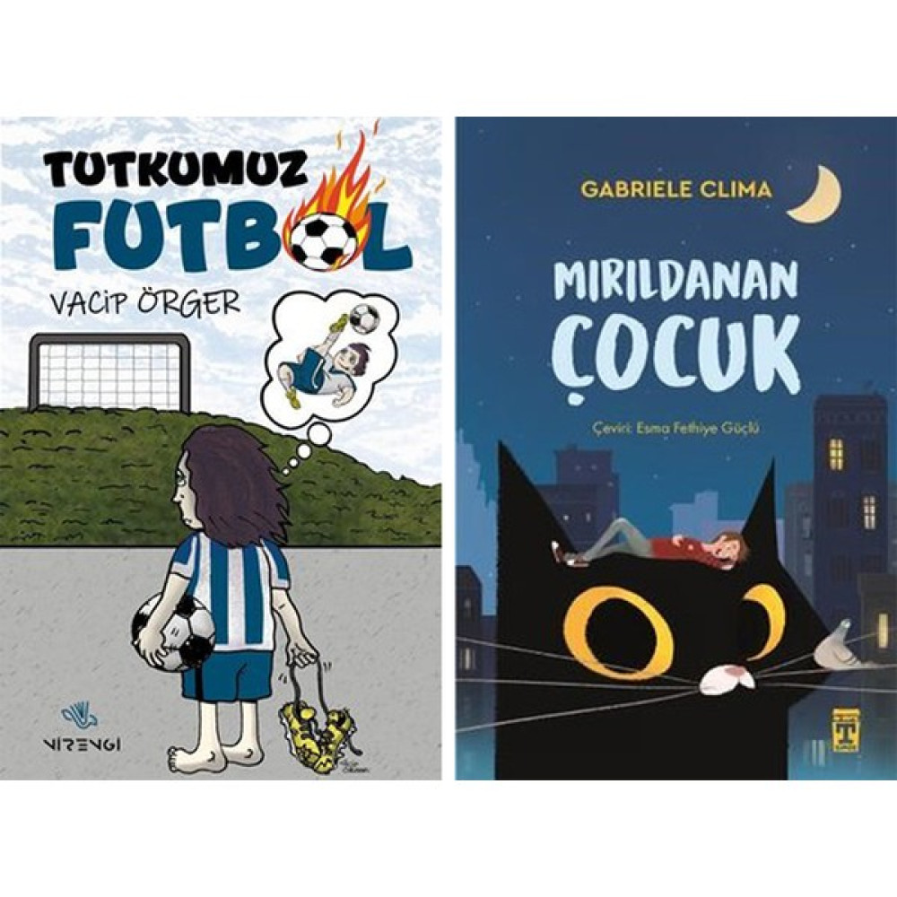 Tutkumuz Futbol - Mırıldanan Çocuk 2 Kitap Set Çocuk Roman Fiyatı