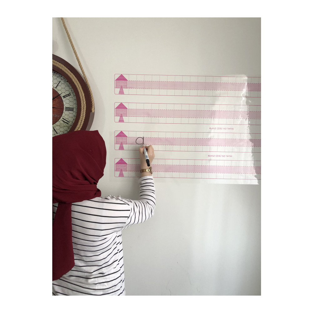 Tutunabilir Kağıt Kılavuz Çizgili Yazı Tahtası Akıllı Kağıt Tahta 100×56 Cm Kalem & Yazı Gereçleri Fiyatı