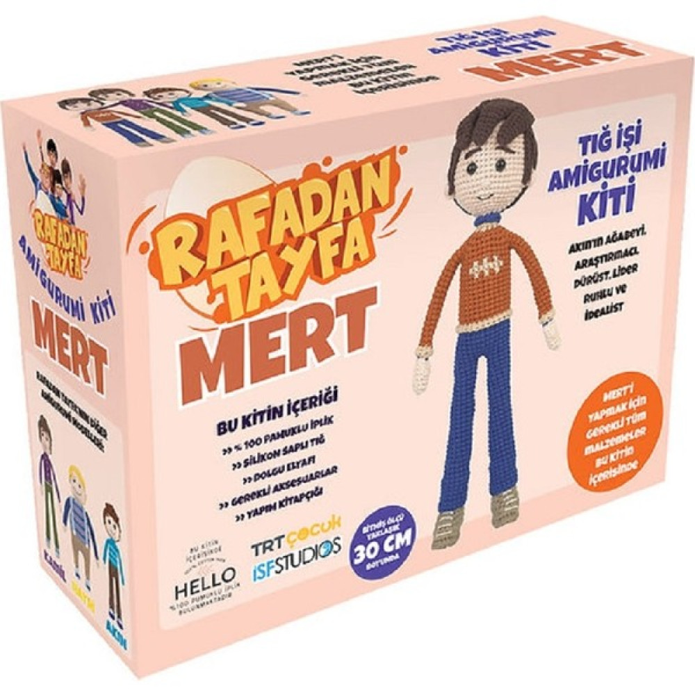 Tuva Amigurumi Seti, Rafadan Tayfa Mert, Amigurumi Oyuncak CAK04 Bebek Oyuncakları Fiyatı