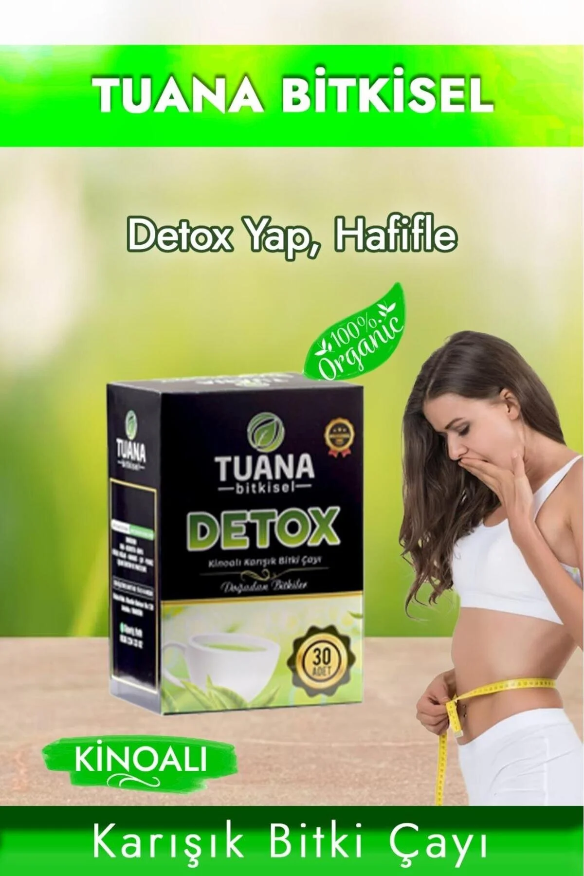 Tuvana Bitkisel Kilo Verme Zayıflama1 Yardımcı Bitkisel Karışımlı Detox Form Çayı" Çay Fiyatı