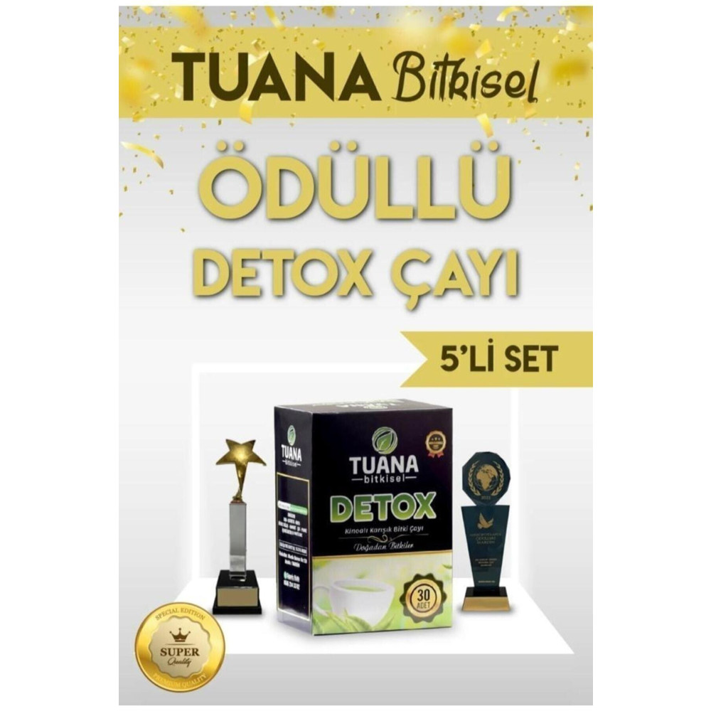 Tuvana Bitkisel Zayıflama Yardımcı Bitkisel Karışımlı Detox Form Çayı 5li Set Çay Fiyatı