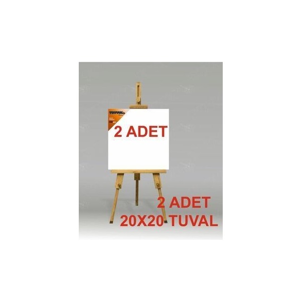 Tuvval 20X20 Tuval 2 Adet Sanatsal Malzemeler İçin Yüksek Kalite Beyaz Tuval Tuval Fiyatı