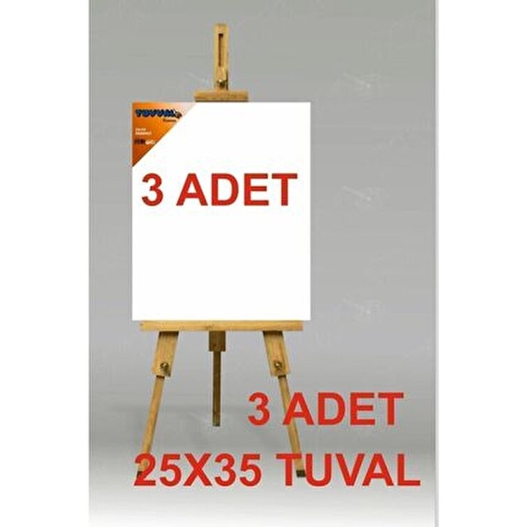 Tuvval 25X35 Tuval 3 Adet Sanat Çalışmaları İçin Beyaz Renkli Yüksek Kalite Diğer Fiyatı