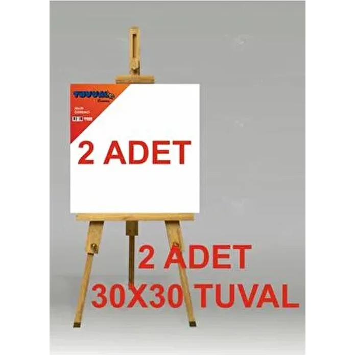 Tuvval 30x30 Tuval 2 Adet Sanat Çalışmaları İçin Beyaz Renkli Kaliteli Diğer Fiyatı