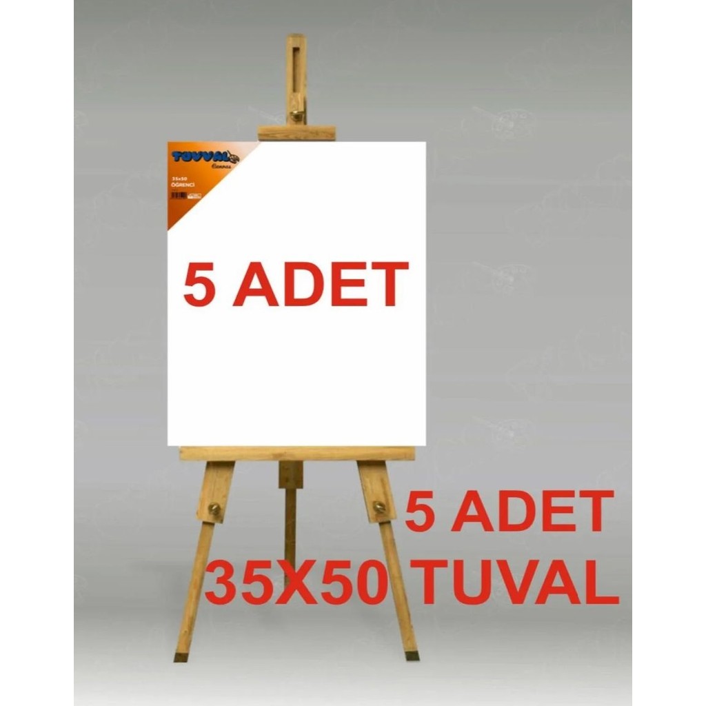 Tuvval 35X50 Tuval (5 Adet) Diğer Fiyatı