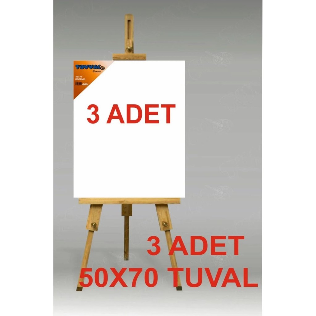 Tuvval 50X70 cm Tuval Seti 3 Adet %100 Pamuk Kumaş Kaliteli Sanatsal Malzeme Diğer Fiyatı