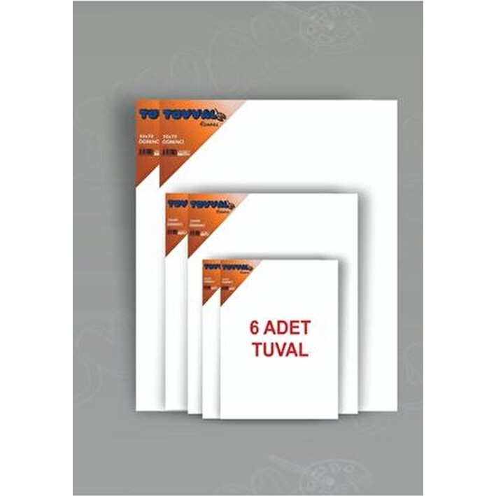 Tuvval Tuval Seti 50X70 35X50 25X35 6 Adet Sanatsal Malzeme ile Yaratıcılığınızı Geliştirin Diğer Fiyatı