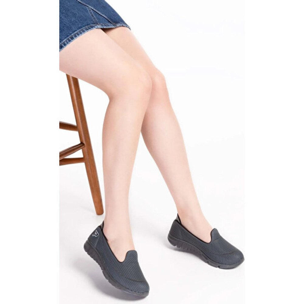 TuwoShoes Kadın Spor Babet Yürüyüş Ayakkabısı Füme Babetler Fiyatı
