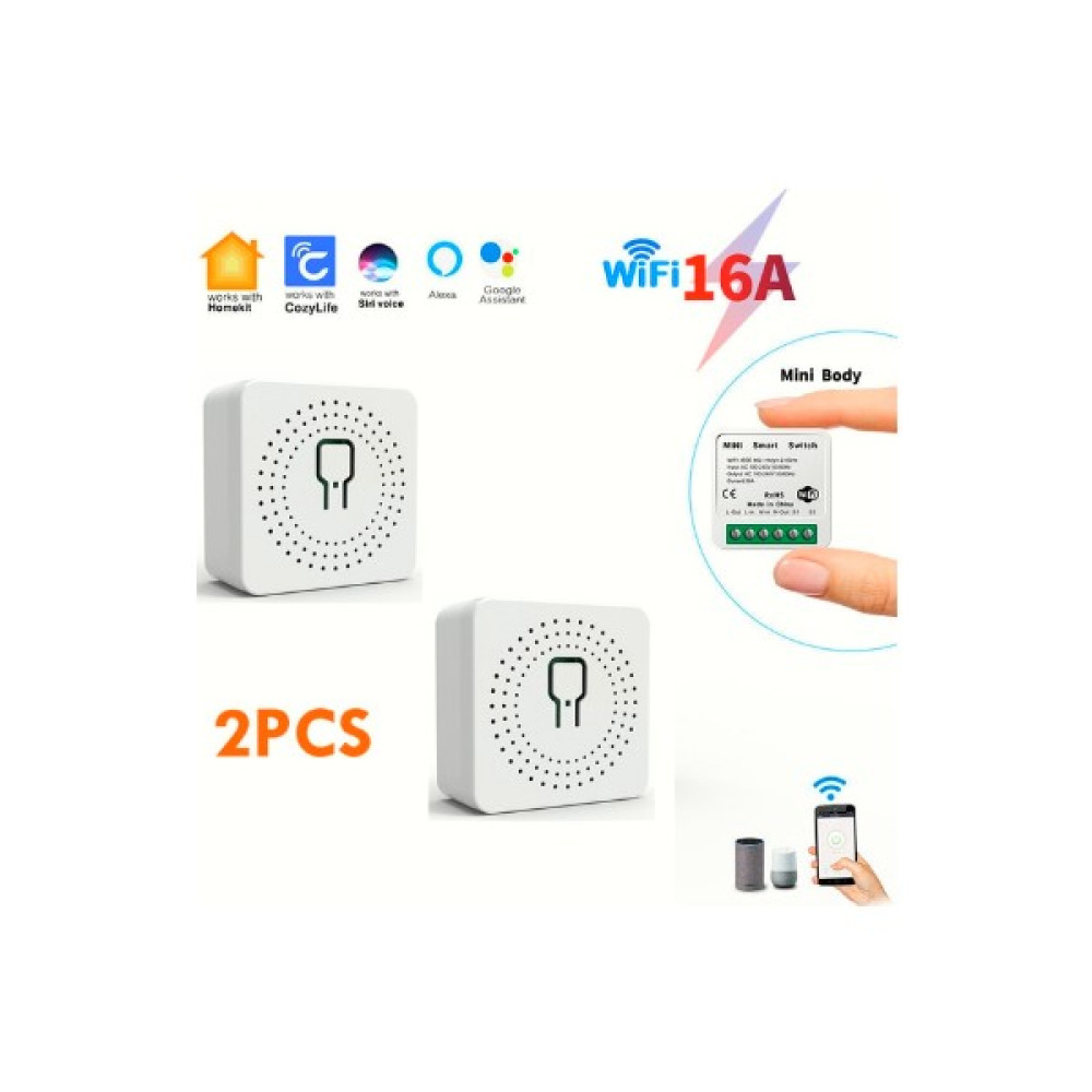 Tuyam Smart Destekli Akıllı Işık Anahtarı 2 Adet Oto, Bahçe, Yapı Market Fiyatı