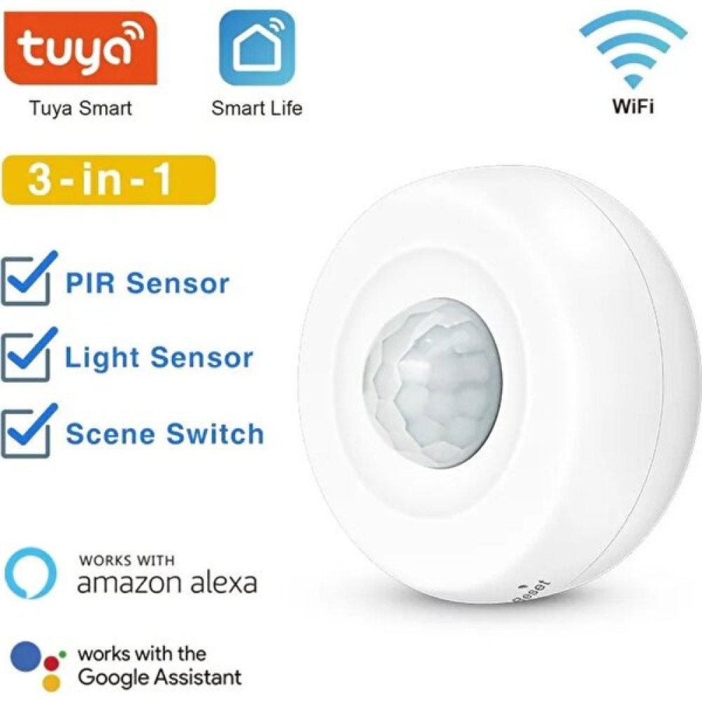 Tuyam Smart Tuya Destekli Akıllı Hareket Sensörü Nalburiye & Hırdavat Fiyatı