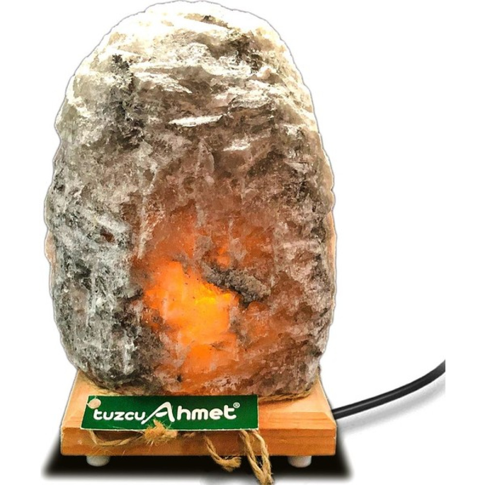 Tuz Lamba 3-4 kg Çankırı Doğal Tuz Lambası - Sarı Gece Lambası Fiyatı