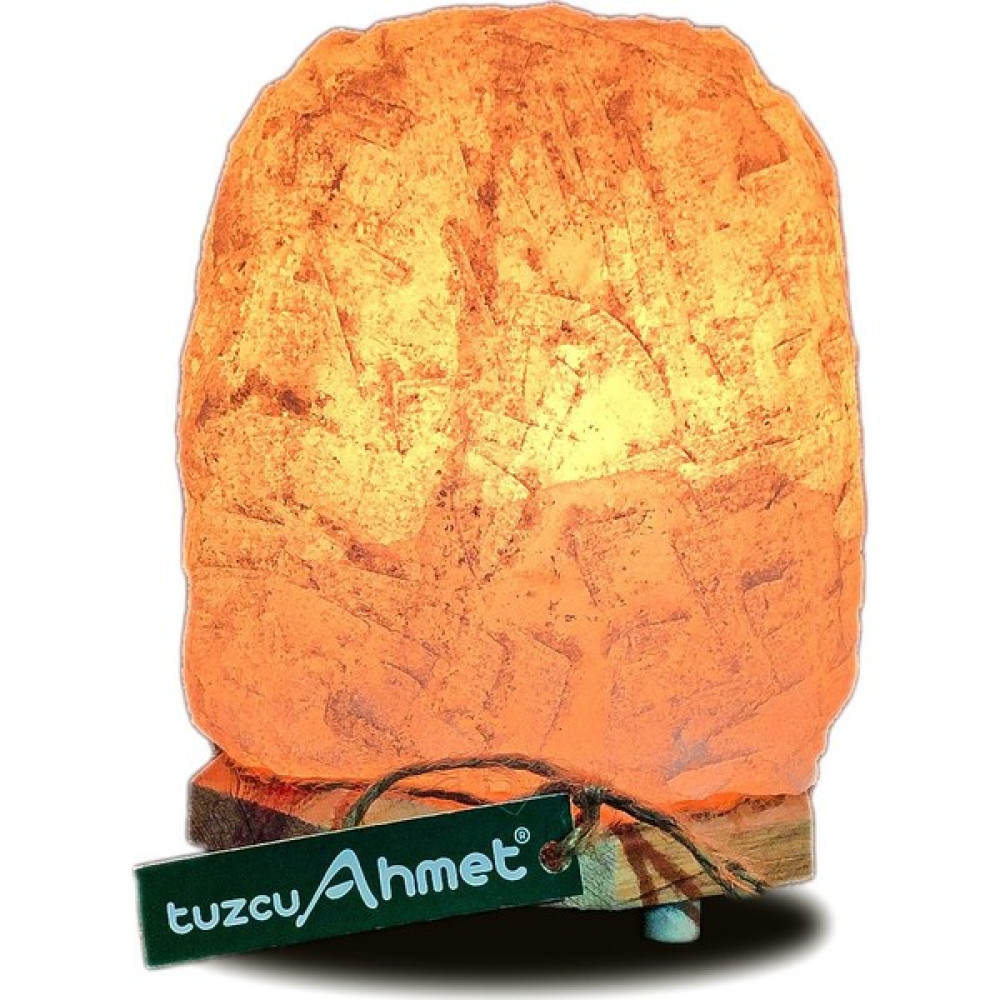 Tuzcu Ahmet Çankırı Tuz Lambası 3-4 kg Beyaz Tuzdan Yapılmış - Turuncu Gece Lambası Fiyatı