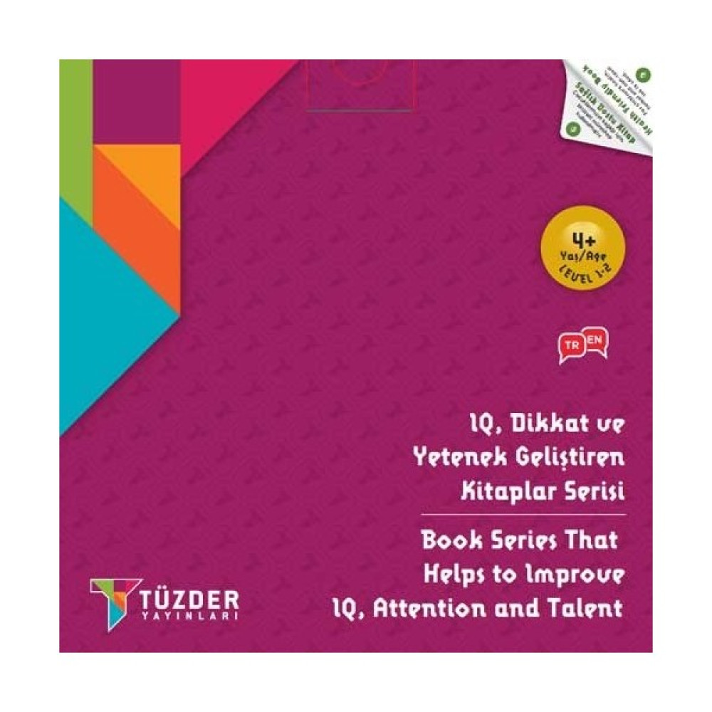 TÜZDER Yayınları 4+ Yaş 6'lı Set / Iq Dikkat ve Yetenek Geliştiren Kitaplar Serisi Zihinsel Gelişim Kitapları Fiyatı