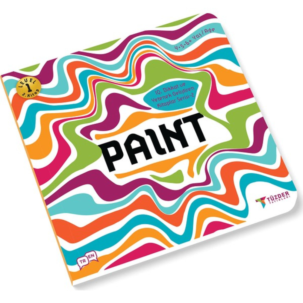 TÜZDER Yayınları PAINT (4-6 Yaş) Zihinsel Gelişim Kitapları Fiyatı