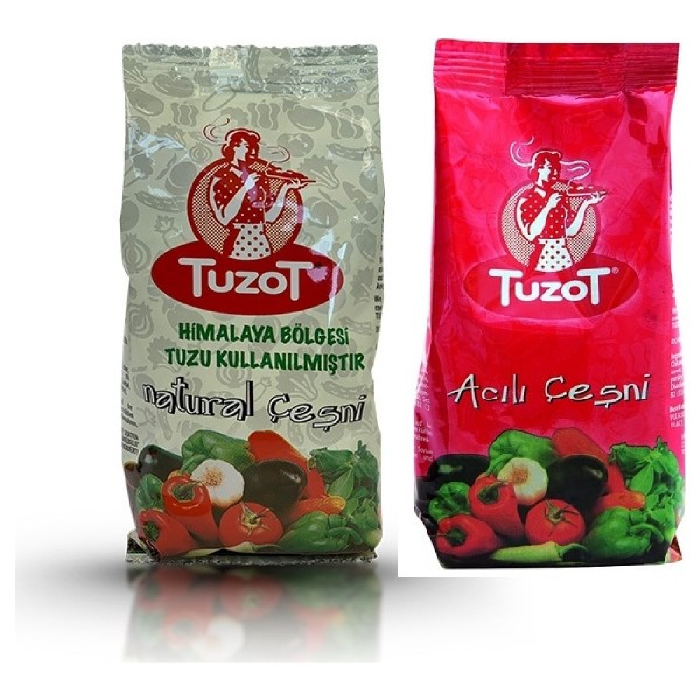 Tuzot 2'li Set Baharat Sebze Çeşni 200 gr Baharat Fiyatı
