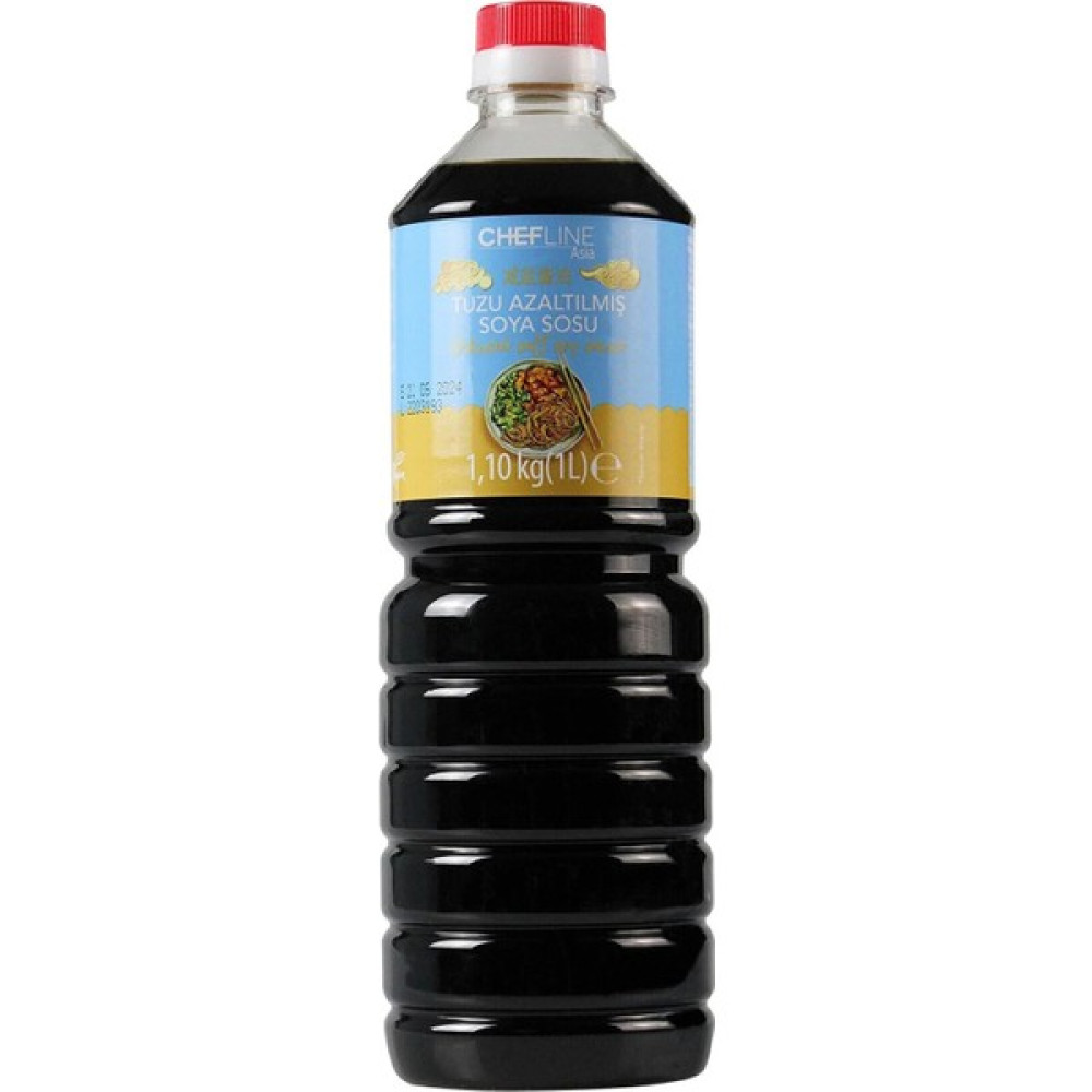 Tuzu Azaltılmış Soya Sosu Chefline Asia 1,10 Kg (1lt) - 1 lt Sos Fiyatı