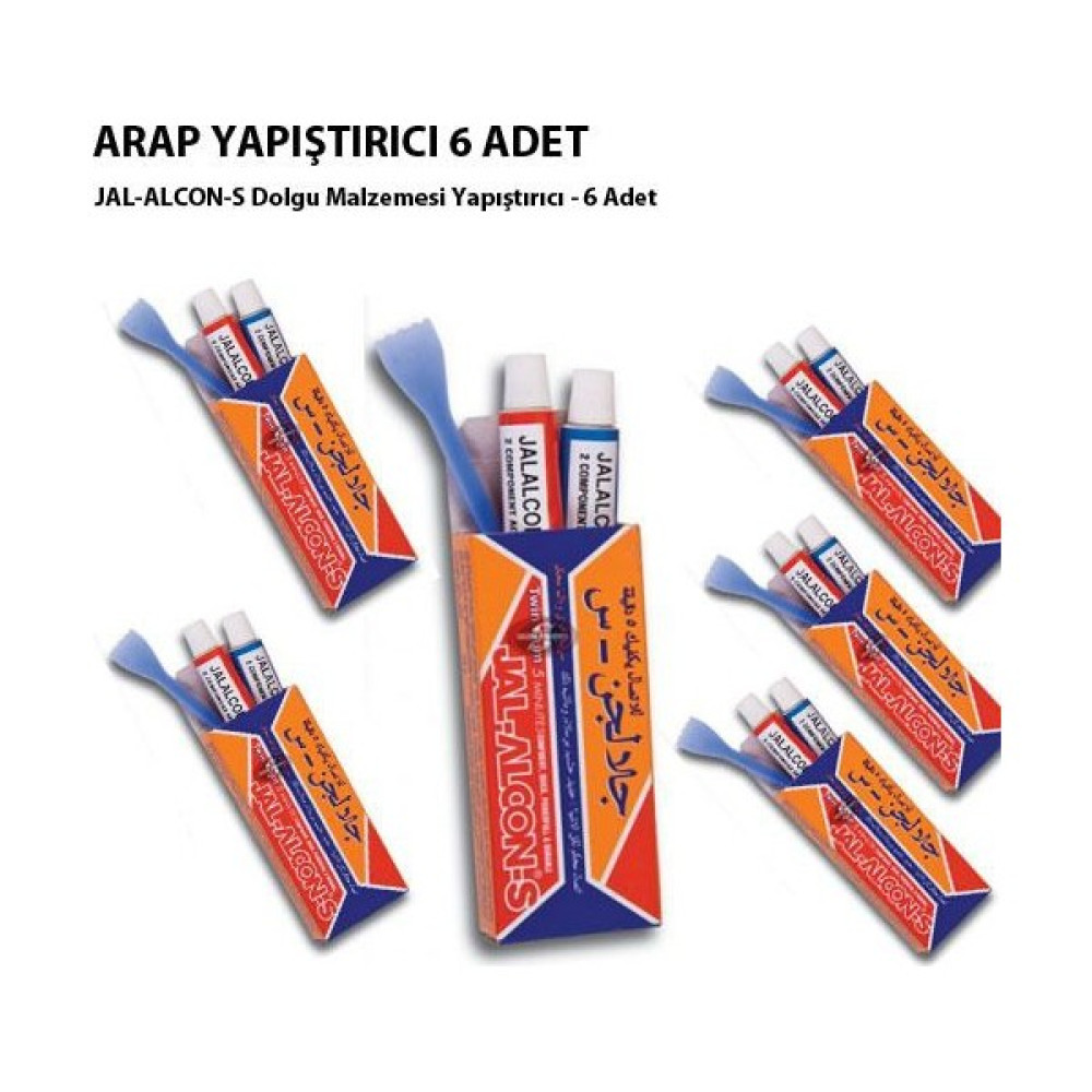 Tvet Arap Yapıştırıcı Jal Alcon 6 Lı Oto Boyaları Fiyatı
