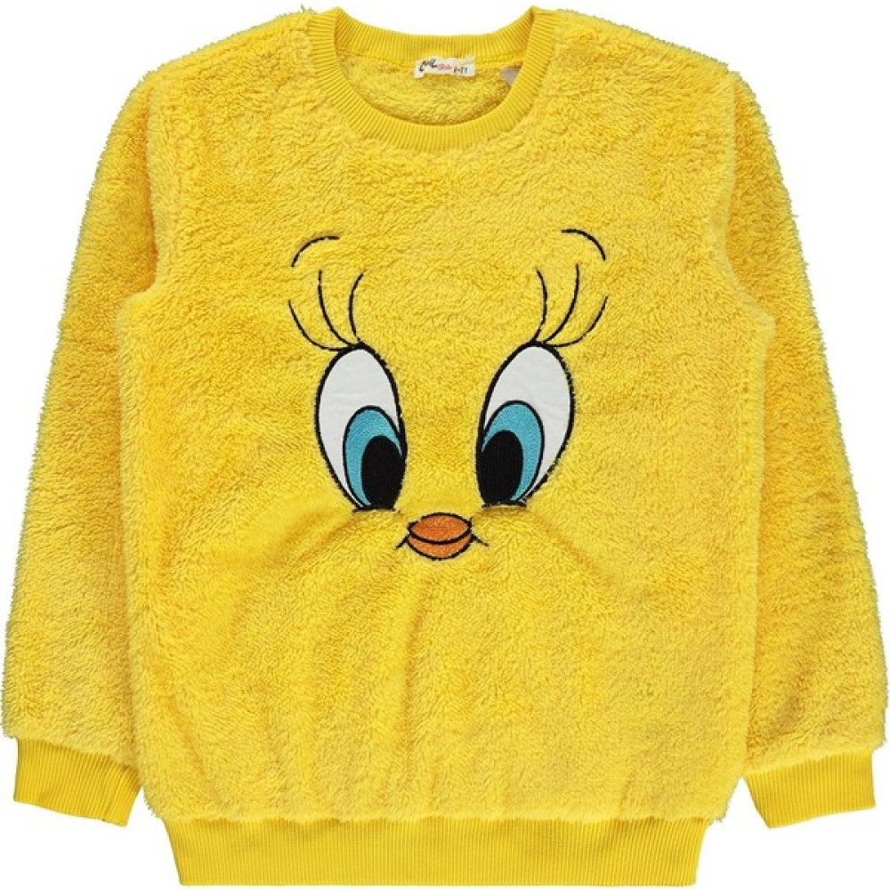 Tweety Kız Çocuk Sweatshirt 10-13 Yaş Sarı Kız Çocuk Sweatshirt Fiyatı