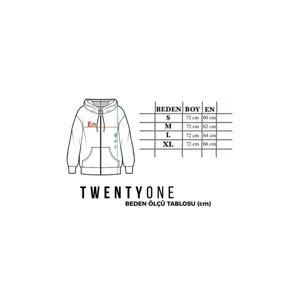 twentyone Siyah Kadın Fermuarlı Sweat Hırka XXL Beden Giyim & İç Giyim Fiyatı