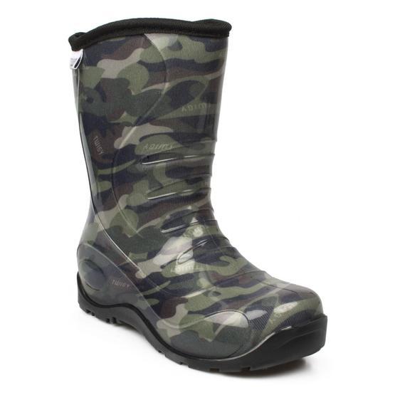 Twigy NN0607 Kamuflaj Kız Çocuk Yağmur Çizme