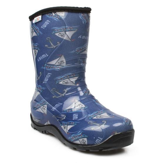 Twigy NN0607 Lacivert Kız Çocuk Yağmur Çizme