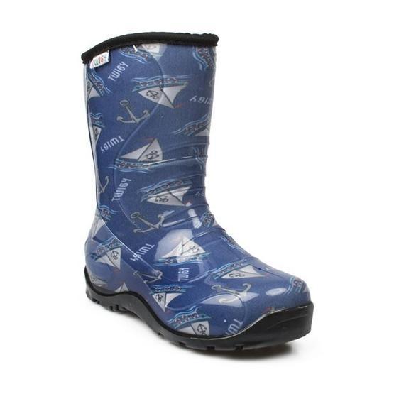 Twigy NN0607 Lacivert Kız Çocuk Yağmur Çizme