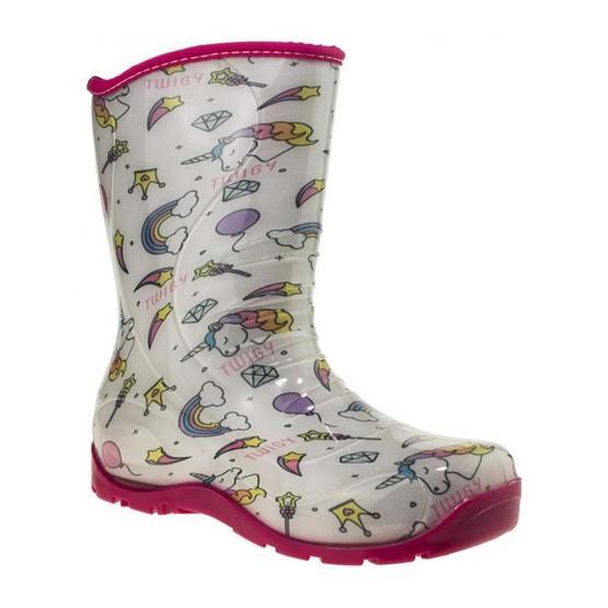 Twigy NN0607 Lacivert Kız Çocuk Yağmur Çizme