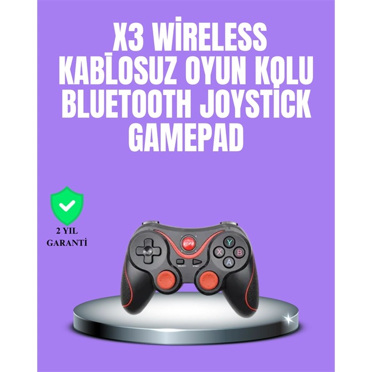 Twin Store X3 Game Stick Bluetooth Bağlantılı Android Uyumlu Oyun Kolu Kablosuz Gamepad Yüksek Hız - Siyah Xbox Oyun Kolu ve Aksesuarları Fiyatı