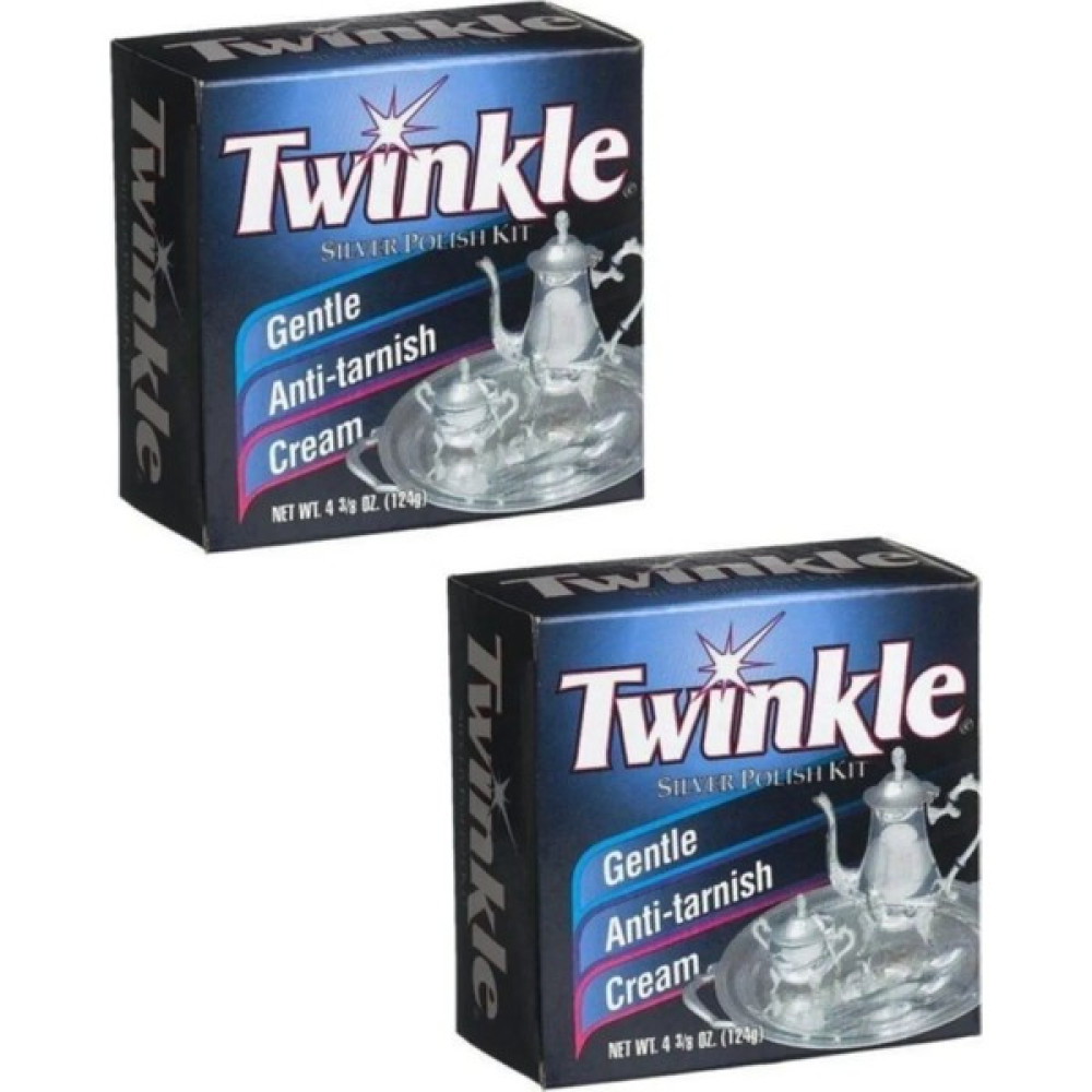 Twinkle Gümüş Parlatıcı ve Temizleyici Krem 124GR (2 Adet) - 2 Adet Parlatıcı ve Temizleyiciler Fiyatı