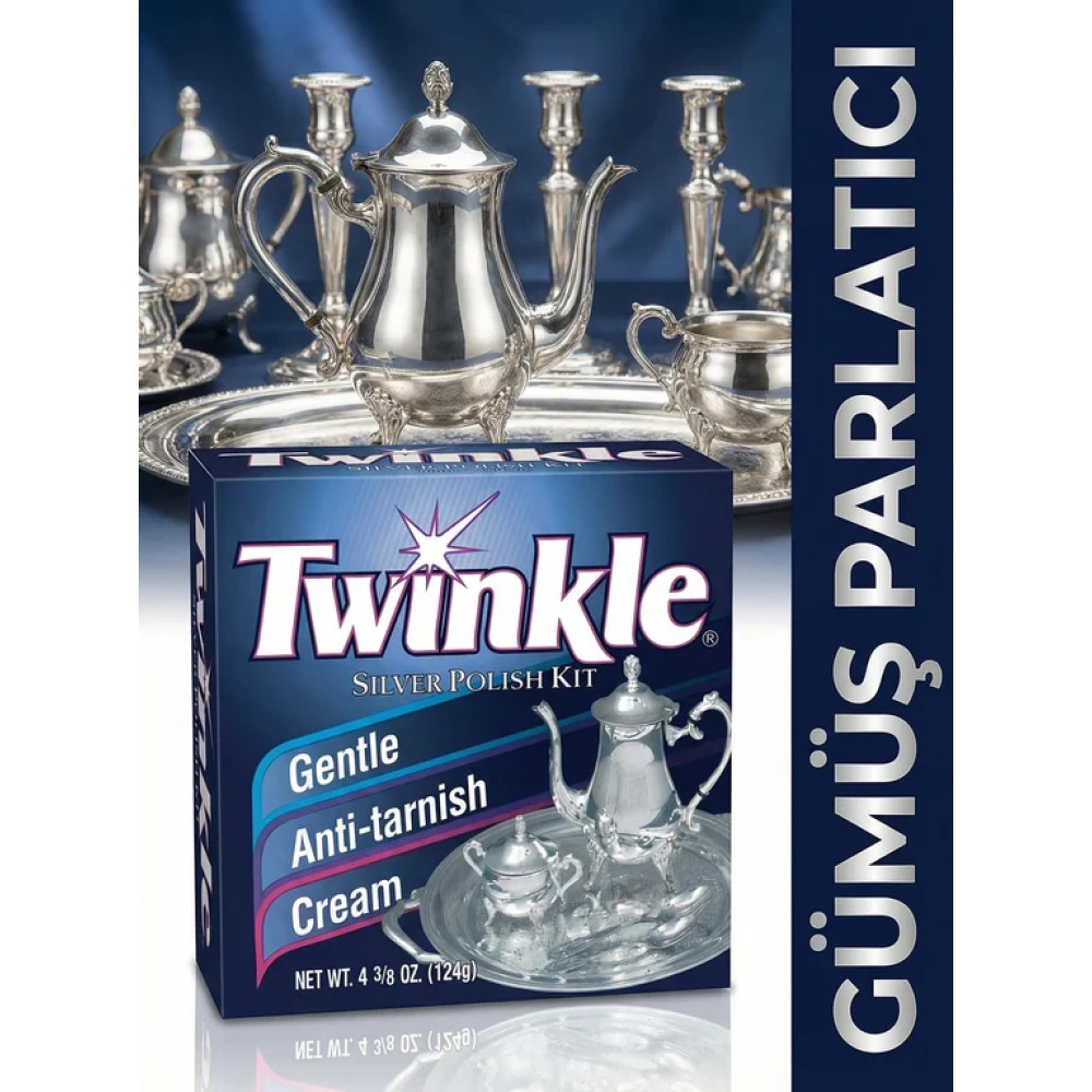 Twinkle Gümüş Parlatıcısı, Gümüş Cilası ve Temizleyici Krem 124gr Made Bulaşık Yıkama Fiyatı