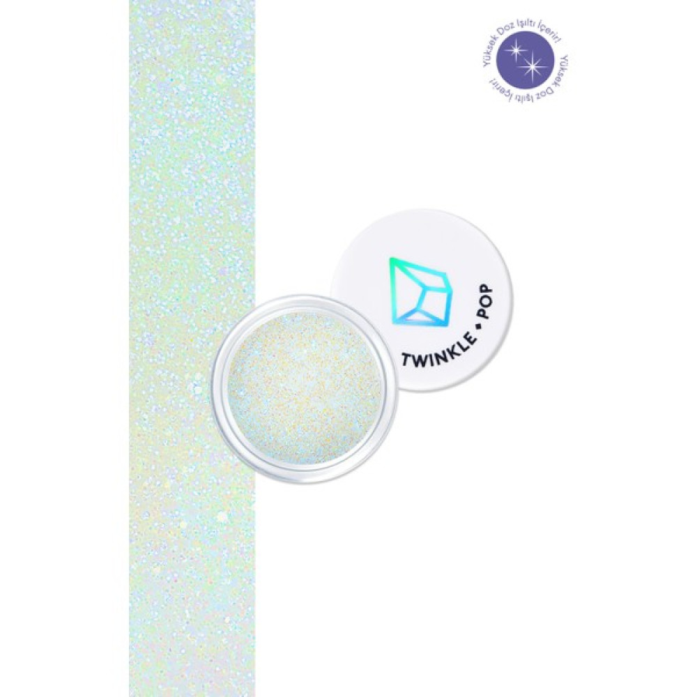 Twinkle Pop Çok Amaçlı Kullanım İçin Yoğun Sim İçerikli Jel Glitter Twinkle Pop Jelly Glitter (#1 Opal Banzzak) - 1 Opal Banzzak Göz Farı Fiyatı